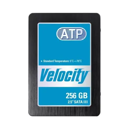 Produktfoto 1 von ATP A600Vc, 2,5 Zoll 256 GB Innen- SSD Industriequalität, 3D TLC, SSD, AES-256