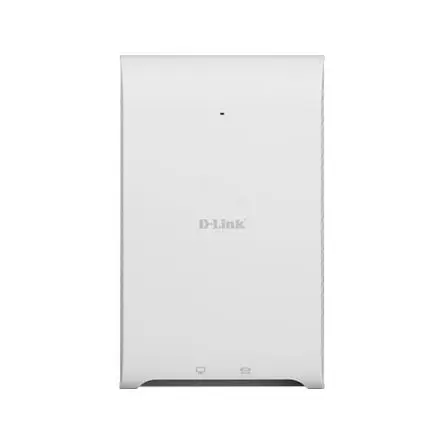 Produktfoto 1 von D-Link Wireless AC1200 Wave 2 In-Wall PoE Access Point Wireless Access Point, 1200Mbit/s 2-Port 10/100/1000Mbit/s