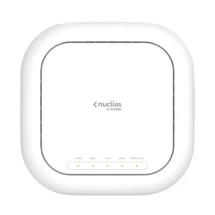 Produktfoto 1 von D-Link Nuclias AX3600 Wi-Fi 6 Cloud-Managed Access Point Drahtloser Zugangspunkt, 3600Mbit/s 2-Port 2500Mbit/s 2 GHz