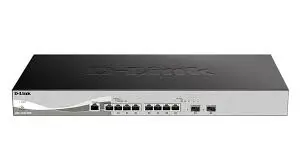 Produktfoto 1 von D-Link 10-Port 10G Multi-Gigabit Smart Managed Switch Verwalteter Switch 10-Port Intelligente Verwaltung Power Over