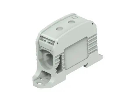 Produktfoto 1 von Entrelec 1SNF Anschlussklemmenblock 2 Grau, 1kV ac Kabel