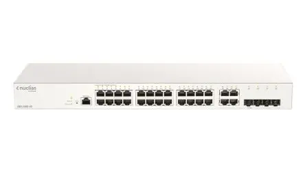 Produktfoto 1 von D-Link 28-Port Nuclias Cloud-Managed Switch Nuclias Cloud-Switch 24-Port Managed 1000Mbit/s