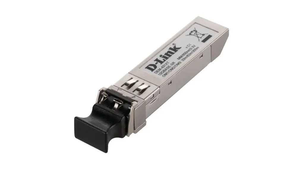 Produktfoto 1 von D-Link Transceiver, LC, Voll-Duplex, Multimodus 10 Gbps 300 m, 10000Mbps