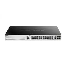 Produktfoto 1 von D-Link 30-Port Layer 3 Stackable Managed PoE Switch with 10G Uplinks Verwalteter Switch 30-Port Managed Power Over