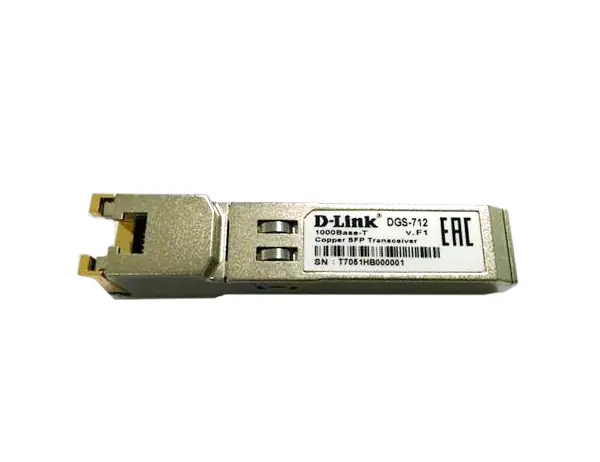 Produktfoto 1 von D-Link Transceiver, RJ45, Kupfer 1 Gbps 100 m