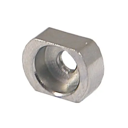 Produktfoto 1 von nVent SCHROFF Hülse Messing, für Frontplatten 21100 5.9 mm M2.5 2.5mm