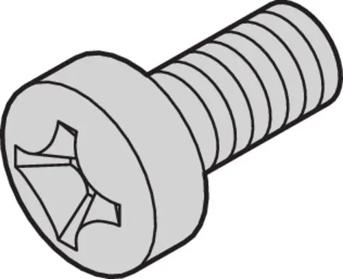 Produktfoto 1 von nVent SCHROFF 21101 Schraubbefestigung, Schraubbefestigung für Hintergrundplatinen, Prüfadapter, Stahl, M6, 100 Per Pack