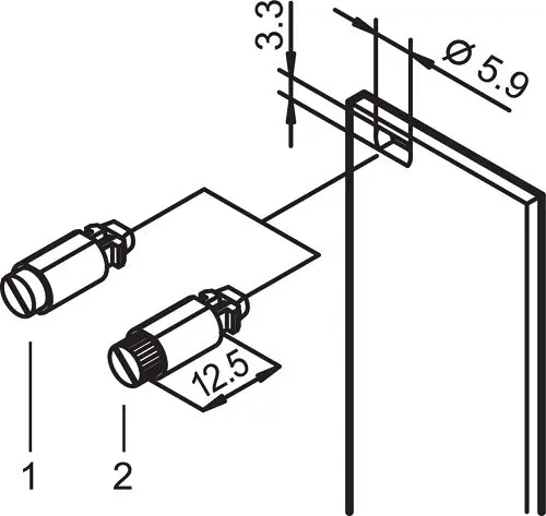 Produktfoto 1 von nVent SCHROFF Hardwarekit, für Frontplatten