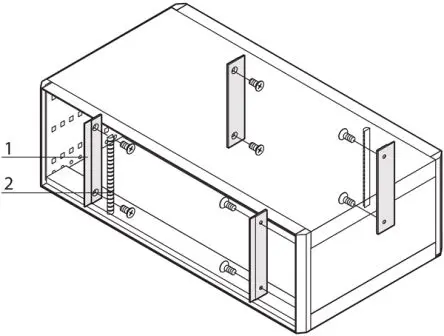Produktfoto 1 von nVent SCHROFF Dichtung EMV-Abdeckplatte Leitfähiges Nylon
