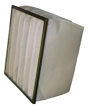 RS PRO CU5 Hydrophobie Taschenfilter, Typ Beutelfilter, M5, 8-Taschen B: 592 mm H: 490 mm T: 500 mm