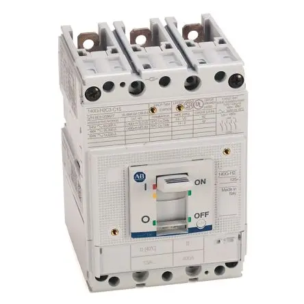 Produktfoto 1 von Allen Bradley, Kompaktschutzschalter 3-polig, 25A DIN-Hutschiene / Abschaltvermögen 25 kA 600V ac