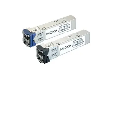 Produktfoto 1 von MOXA Transceiver, LC, Multimodus, Singlemode 100 Mbps 40 km, 100Mbps