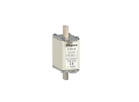 Legrand Patronensicherung / 100 A 00 500 V Keramik Kabelschutz, Geräteschutz