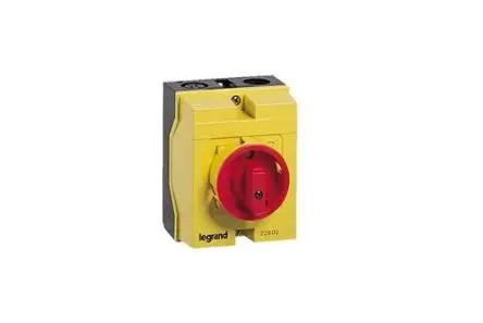Produktfoto 1 von Legrand 022 Trennschalter 3-polig 25A Grau RAL 3000 IP65