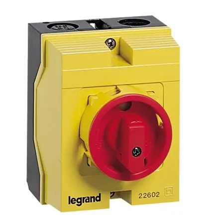 Produktfoto 1 von Legrand Trennschalter 3-polig 25A 13.5 kW Rot IP65 3-phasig