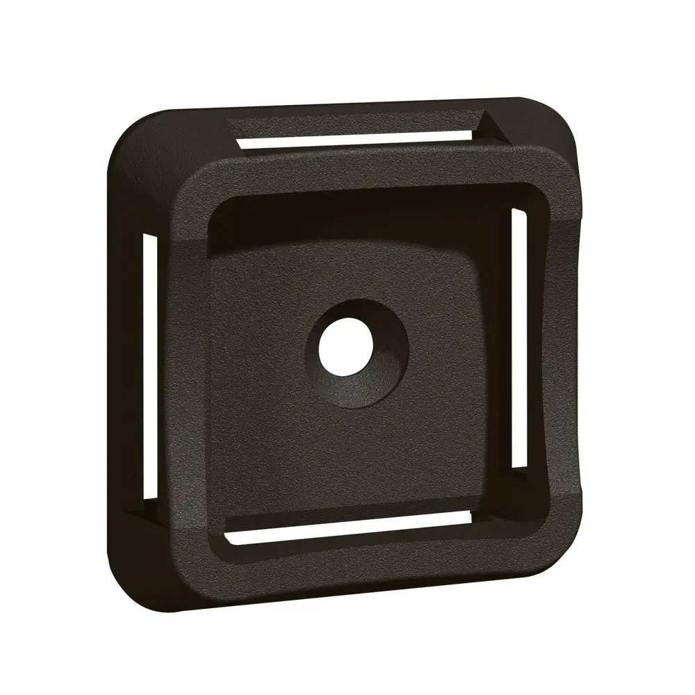 Produktfoto 1 von Legrand Schraubbefestigung 320 Kabelbinder, Kunststoff Schwarz 38 mm x 20 mm Kabelbinder x 38 mm für 4.5 mm
