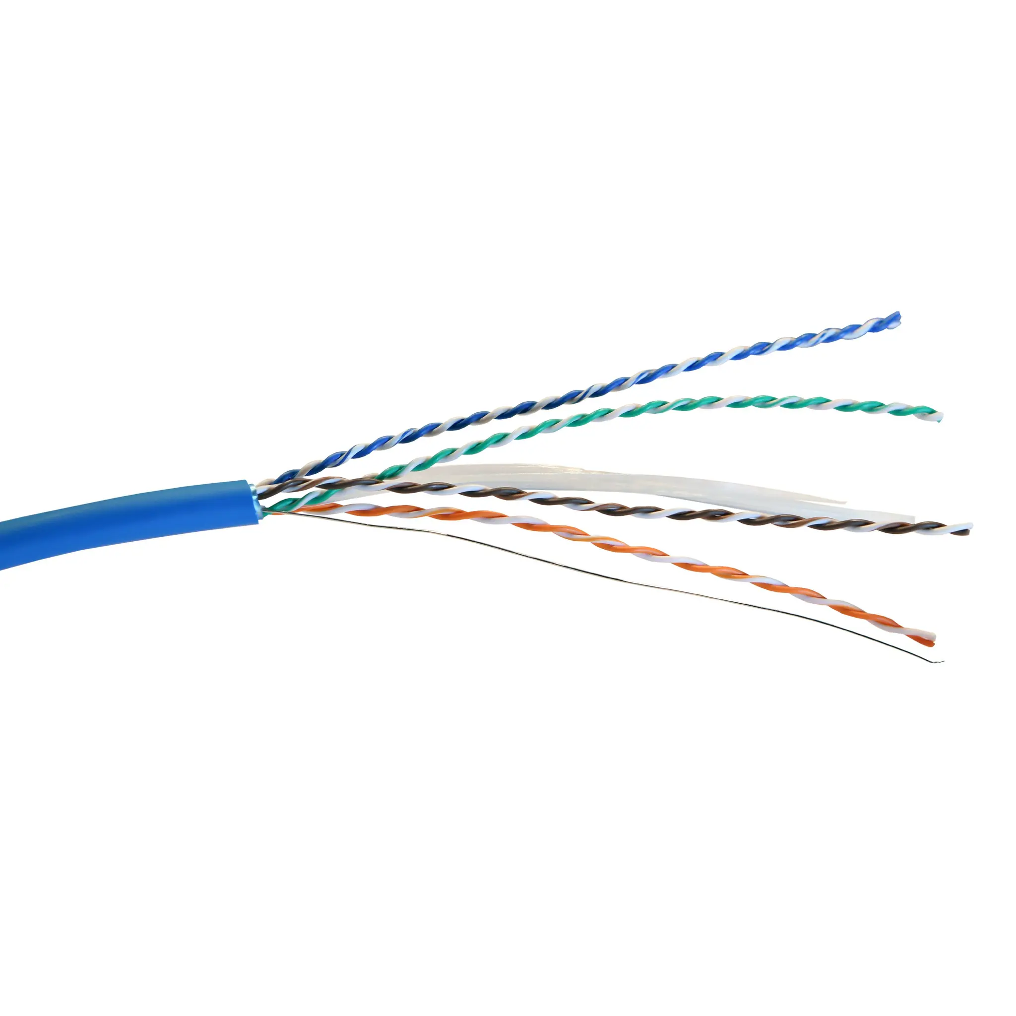 Produktfoto 1 von Legrand Kat. 6 Ethernet-Kabel, 305 m, Blau, A Nicht abgeschlossen, B Nicht abgeschlossen, Raucharm halogenfrei
