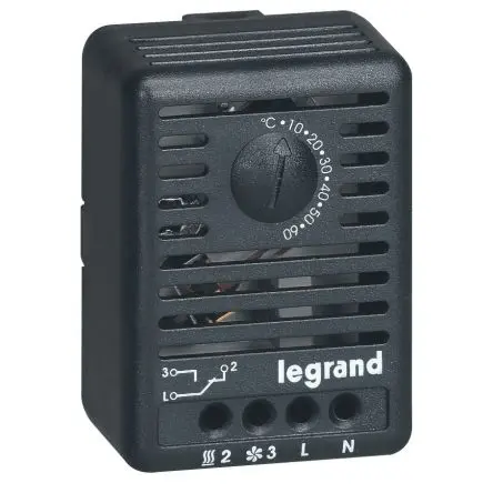 Produktfoto 1 von Legrand Thermostat 10 A / 230V Wechsler, 60 °C, 5 °C 230V