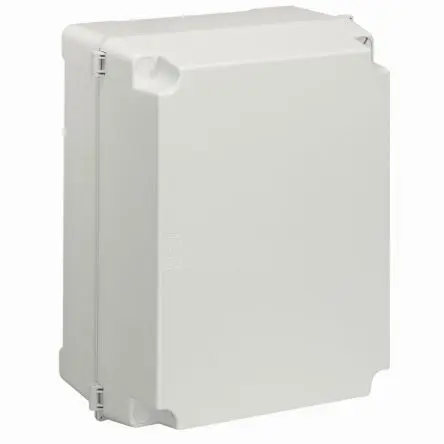 Produktfoto 1 von Legrand Edelstahl Wandanschlusskasten Grau RAL 7035 IP55 Breite 154mm Höhe 265 mm Länge 174 mm