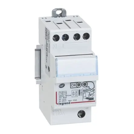 Produktfoto 1 von Legrand, Überspannungsschutz, 1-phasig, 1.2 kV 10 kA