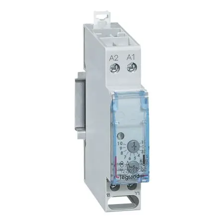 Produktfoto 1 von Legrand Zeitrelais, DIN-Hutschiene 230 V dc 230V ac, 0.1 s to 100 h 1