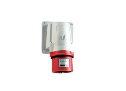 Produktfoto 1 von Legrand 575 Netzstecker Weiß 3P+PE, 400V IP44 16A