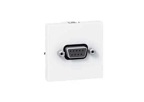 Produktfoto 1 von Legrand D-Sub-Steckverbinder, 2-polig, Schraubanschlussklemme Stecker/Buchse