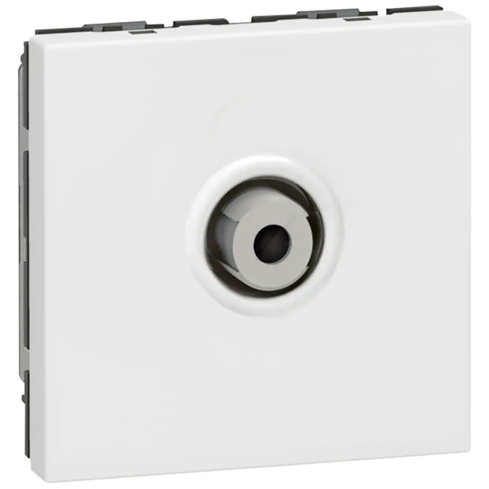 Produktfoto 1 von Legrand MosaicTM Steckdose Typ F, TV-Stecknuss Innen Bronze, Abdeckung: Zamak, Box: Zinkgusslegierung, Schraube: Stahl,