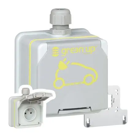 Produktfoto 1 von Legrand Green'up Steckdose Auslasssteckdose Beide Glasfaserverstärktes Polypropylen, Polycarbonat, Edelstahl,