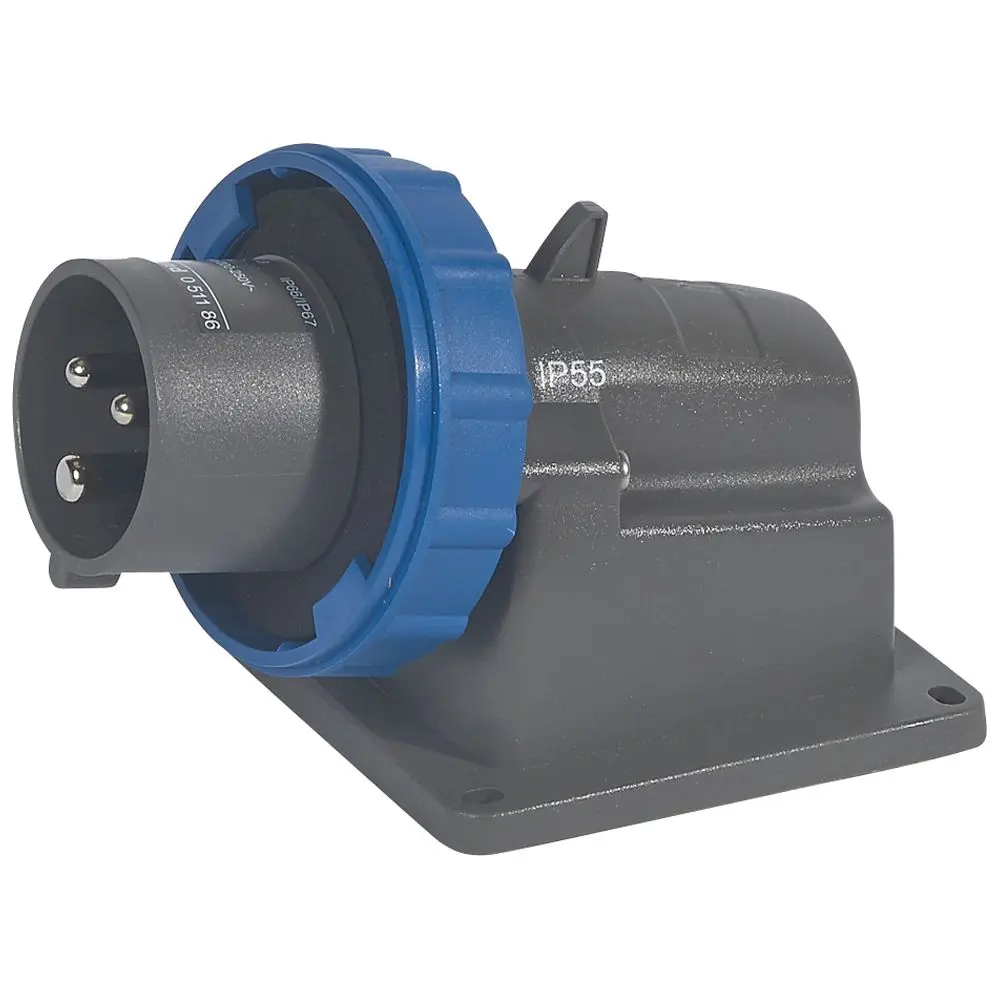 Produktfoto 1 von Legrand Leistungssteckverbinder Stecker 2P + E, 200 → 250 V / 16A