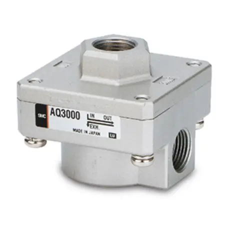 Produktfoto 1 von SMC Auslassventil, Serie AQ5000, Mit Gewinde-Anschluss Rc3/4 Buchse, 135mm, max. 0,1 MPa