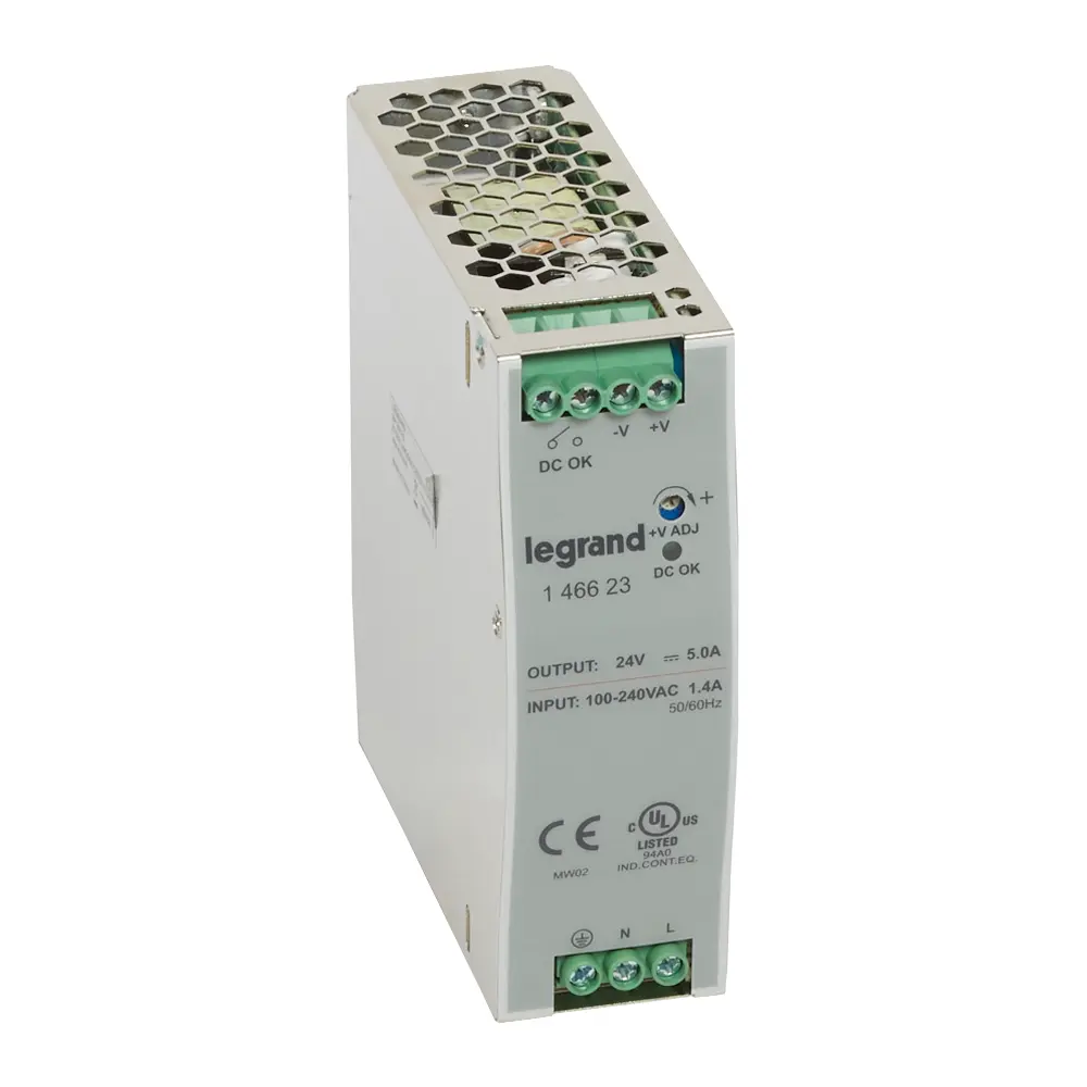 Produktfoto 1 von Legrand Schaltnetzteil, 24V dc / 5A 120W 100 → 240V ac