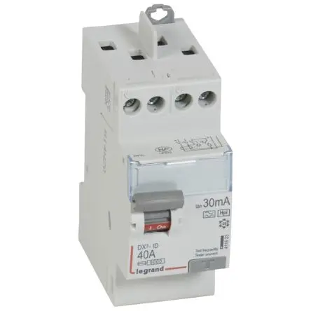 Produktfoto 1 von Legrand Miniaturüberlastschalter Typ F, Pol 2-polig 40A 230V ac DX3