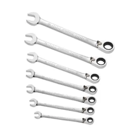 Produktfoto 1 von Expert by Facom Schraubenschlüsselsatz Ring-Maulschlüssel Satz CrV-Stahl, 7-teilig 8 To 19 mm