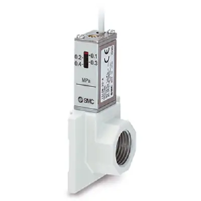 SMC AC Entlastungsart Druckschalter, 1 bar → 6 bar