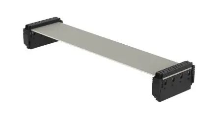 Produktfoto 1 von Fischer SMC Band Flachbandkabel konfektioniert 32, Anschluss A Buchse 300 mm Stecker rechtwinklig