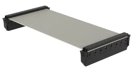 Produktfoto 1 von Fischer SMC Band Flachbandkabel konfektioniert 80, Anschluss A Buchse 300 mm Buchse abgewinkelt AUI