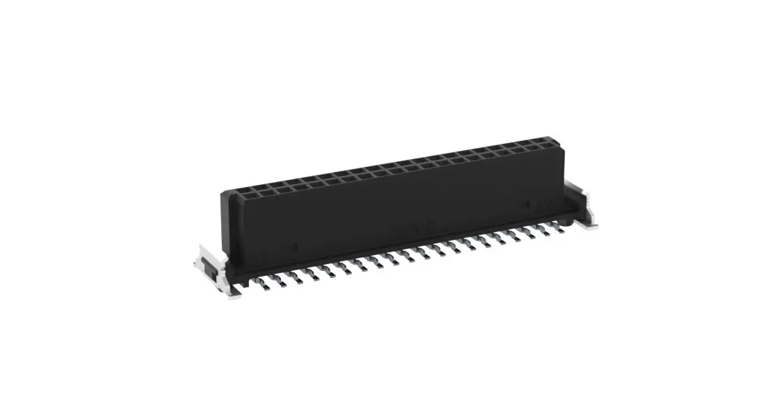 Produktfoto 1 von Fischer SMC Leiterplattenbuchse Vertikal Oberfläche 40-polig / 2-reihig, Raster 1.27 mm Lot