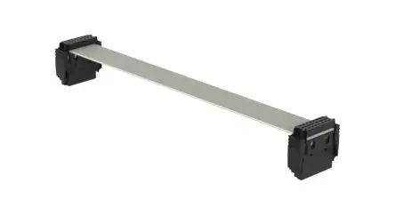 Produktfoto 1 von Fischer SMC Band Flachbandkabel konfektioniert 16, Anschluss A Buchse 200 mm Stecker rechtwinklig