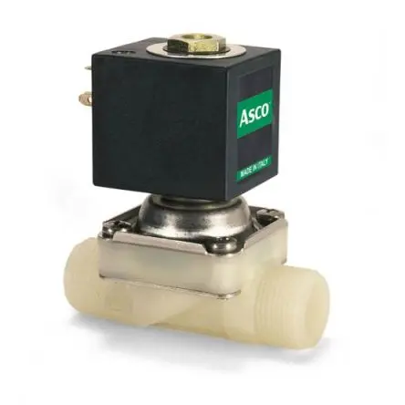 Produktfoto 1 von EMERSON – ASCO L131 Mit Gewinde, 2 Mit Gewinde Magnetventil 1/2 in 24V, Öffner 1/2 in, ATEX-zertifiziert