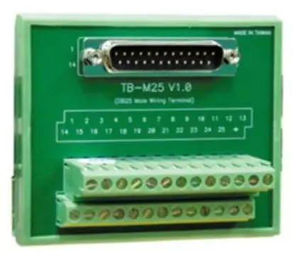 Produktfoto 1 von MOXA ABC-01 DIN-Stecker D-SUB, Stecker, 25-polig, DIN-Hutschiene