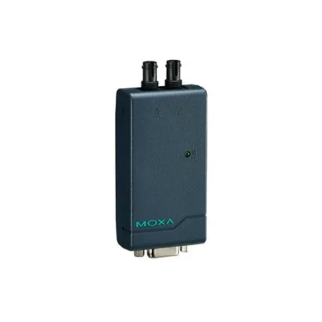 Produktfoto 1 von MOXA Medienkonverter 100Mbps, Voll-Duplex, Singlemode 40 km 100 Mbps, Anschluss: ST