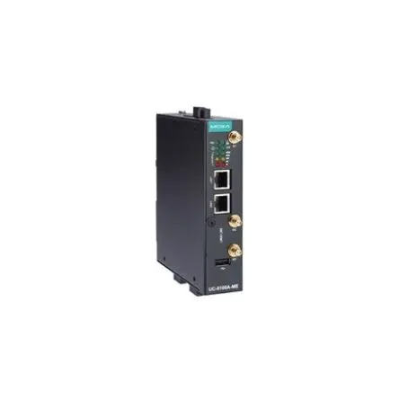 Produktfoto 1 von MOXA UC-8100A-ME-T Industrie-PC 6 W 1 Adern, ARM-Kortex, 8000MB 1 GHz IP30 für Linux