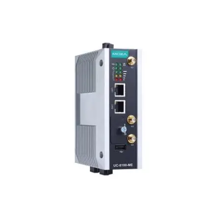 Produktfoto 1 von MOXA UC-8100-ME-T Industrie-PC 6 W 1 Adern, ARM-Kortex, 4000MB 1 GHz IP30 für Linux