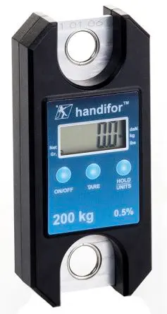 Produktfoto 1 von Tractel Kraft-Messgerät bis Handifor / ±0.5 %, Auflösung 0.5 kg
