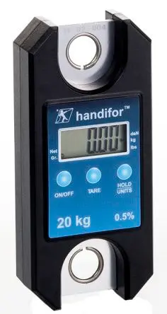 Produktfoto 1 von Tractel Kraft-Messgerät bis Handifor / ±0.5 %, Auflösung 0.1 kg