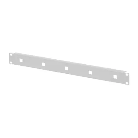 Produktfoto 1 von nVent SCHROFF Stahl Frontplatte 1 U x 84 TE