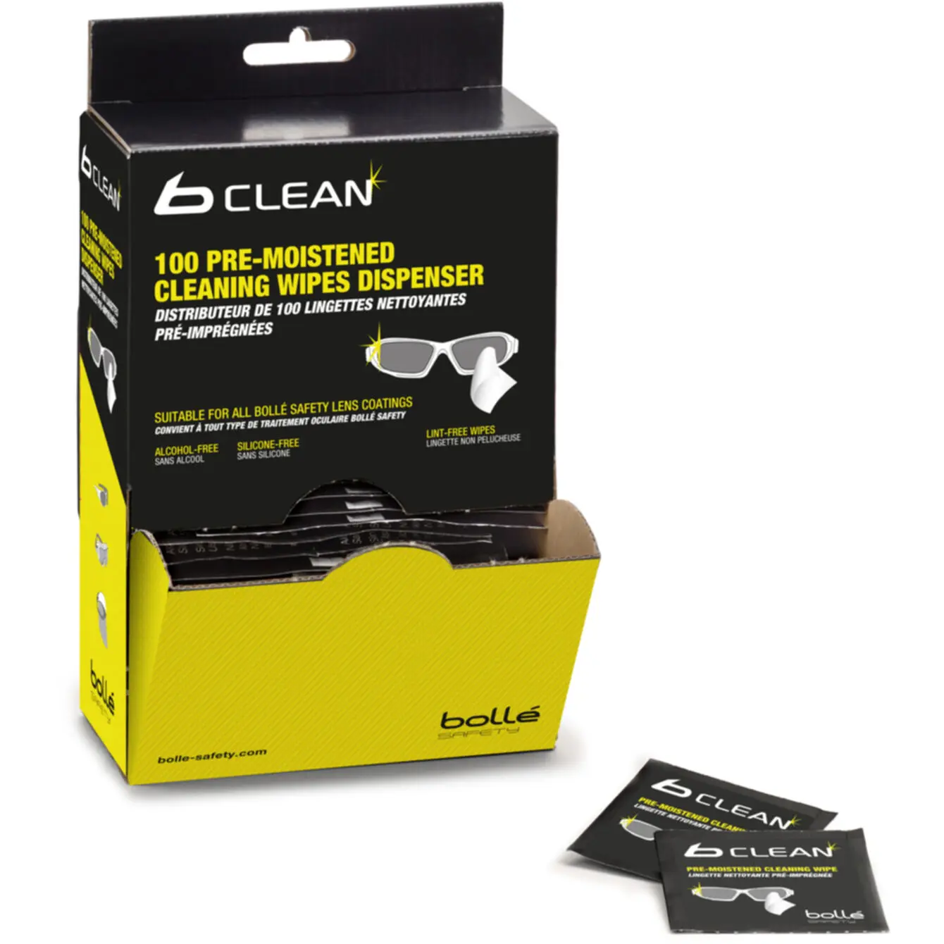Produktfoto 1 von Bolle Linsenreinigungsspray, 100 Wipes