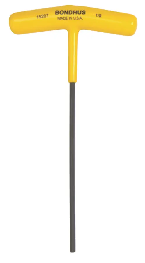 Produktfoto 1 von Bondhus zöllig  Innensechskant-Schlüssel 1/8Zoll T-Griff