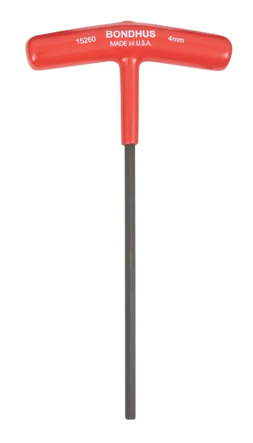 Produktfoto 1 von Bondhus metrisch  Innensechskant-Schlüssel 4mm T-Griff